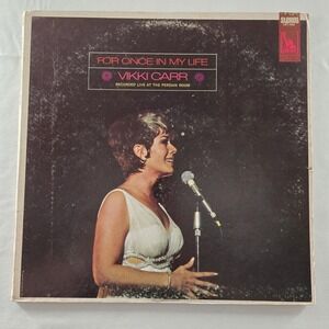 Vikki Carr – For Once In My Life LST-7604 Record Vinyl LP Gatefold VG Tested